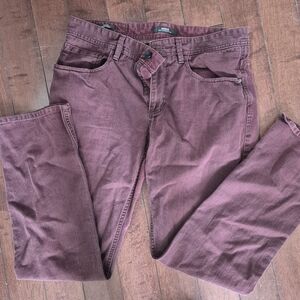 Mexx Slim Jeans in Burgandy 34x34